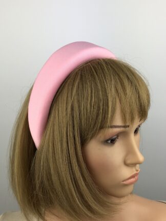 Elegant Pastel Pink Padded Headband