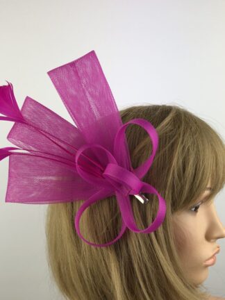 Fuchsia Pink Fascinator Budget & Simple
