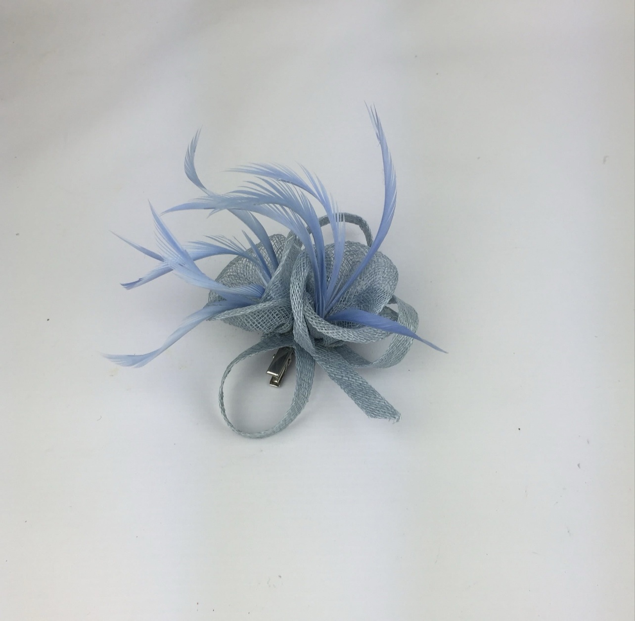 Elegant Pale Blue Fascinator - Image 5