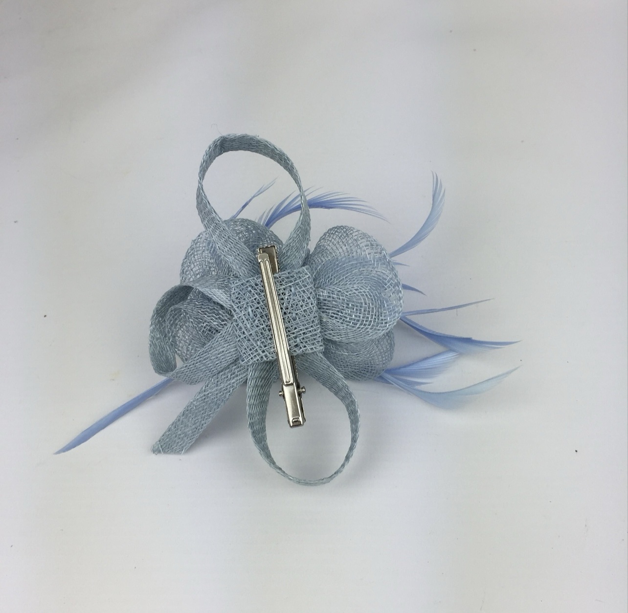 Elegant Pale Blue Fascinator - Image 6